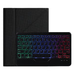 B011S Splittable Backlight Bluetooth Keyboard Leather Case with Triangle Holder & Pen Slot, For iPad 9.7 2018 & 2017 / Pro 9.7 / Air 2, For iPad 10.2 2020 & 2019 / Pro 10.5 inch / Air 3 10.5 inch                                                         ...