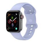 Large Size Silicone Watch Band For Apple Watch Series, 7 41mm / 6 & SE & 5 & 4 40mm / 3 & 2 & 1 38mm, Size: Large Size, 7 45mm / 6 & SE & 5 & 4 44mm / 3 & 2 & 1 42mm, Size: Large Size