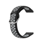 For Huawei Watch 3 / 3 Pro 22mm Sport Two-color Silicone Replacement Strap Watchband