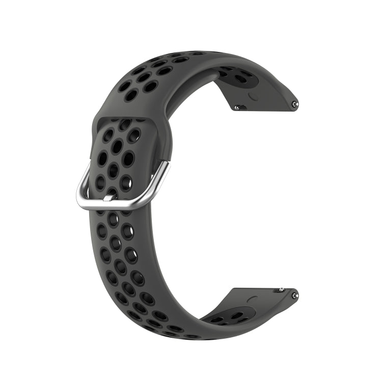For Huawei Watch 3 / 3 Pro 22mm Sport Two-color Silicone Replacement Strap Watchband