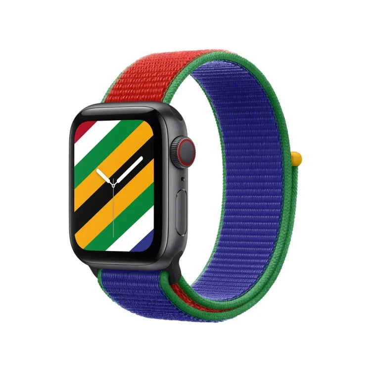 International Series Loopback Replacement Watchbands For Apple Watch Series, 7 45mm / 6 & SE & 5 & 4 44mm / 3 & 2 & 1 42mm, 7 41mm / 6 & SE & 5 & 4 40mm / 3 & 2 & 1 38mm