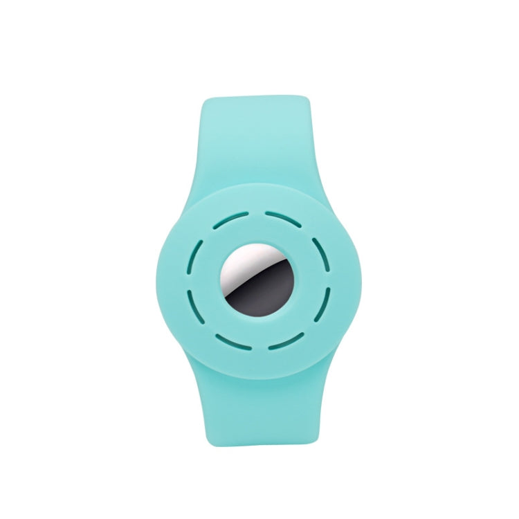 Anti-scratch Shockproof Silicone Bracelet Strap Protective Cover Case, For AirTag