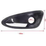 A5822-01 Car Electroplating Left Side Door Inside Handle 6J1837113A for Seat Ibiza 2009-2012, A5822-01