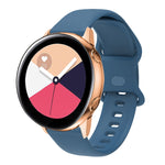 For Huawei Watch 3 Internal Buckle Perforation Silicone Replacement Watchband, 22mm, 20mm