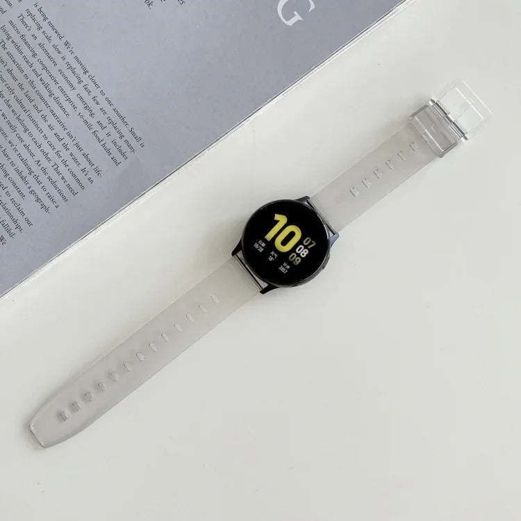 Discoloration in Light TPU Replacement Strap Watchband, For Samsung Galaxy Watch 3 41mm, For Samsung Galaxy Watch 3 45mm