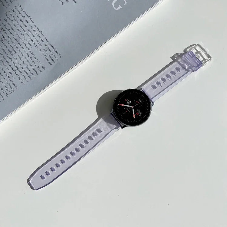 Discoloration in Light TPU Replacement Strap Watchband, For Samsung Galaxy Watch 3 41mm, For Samsung Galaxy Watch 3 45mm