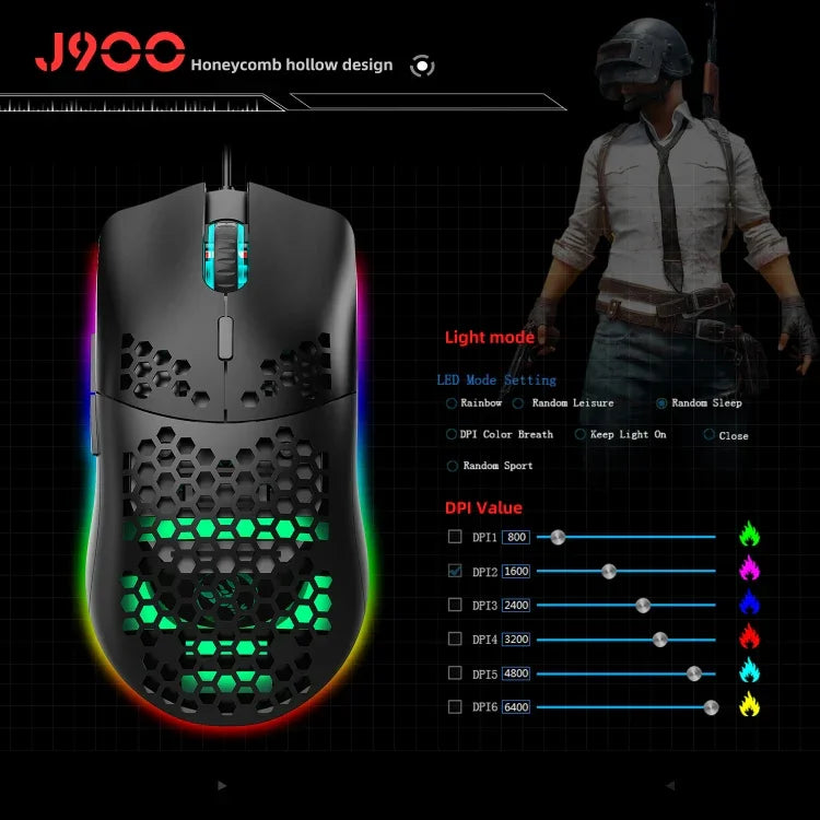 HXSJ V100+J900+P8 One-handed Keyboard + Programming Gaming Mouse + Keyboard Mouse Converter Set, V100+J900+P8