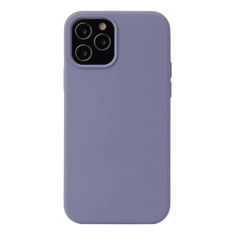 Solid Color Liquid Silicone Shockproof Protective Case, For iPhone 13 Pro Max