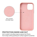 Solid Color Liquid Silicone Shockproof Protective Case, For iPhone 13 Pro Max