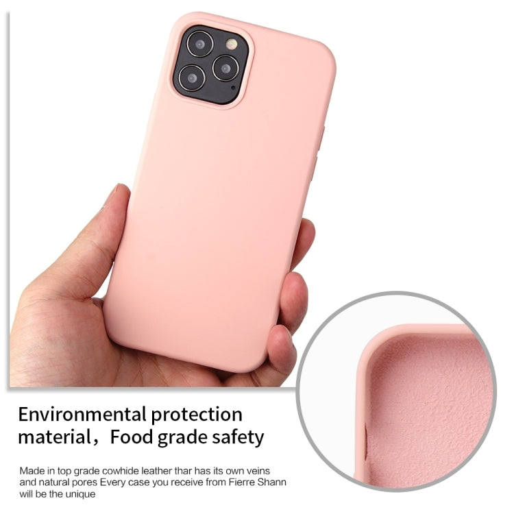 Solid Color Liquid Silicone Shockproof Protective Case, For iPhone 13 Pro Max