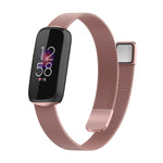 For Fitbit Luxe Special Edition Milanese Metal Magnetic Replacement Strap Watchband