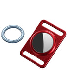 Magnetic Metal Protective Cover Case with Switchable Keychain Ring For AirTag 2nd Gen / AirTag 1st Gen