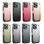 Power Armor PC + TPU Anti-fall Protective Case, For iPhone 13 mini, For iPhone 13, For iPhone 13 Pro