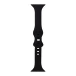 Slimming 8-buckle Silicone Replacement Strap Watchband, For Apple Watch Series 7  41mm / & 6 & SE & 5 & 4 40mm, For Apple Watch Series  7  45mm / & 6 & SE & 5 & 4 44mm