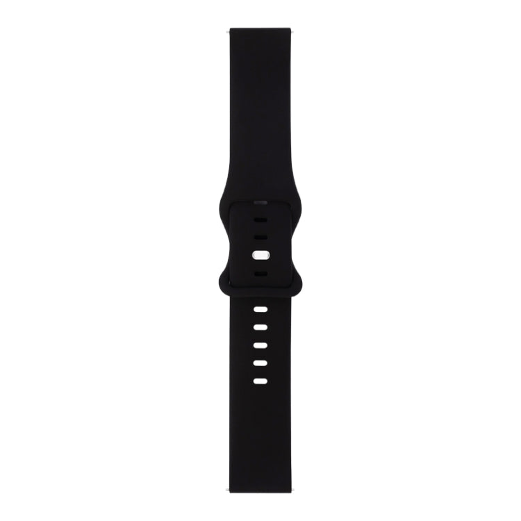 8-buckle Silicone Replacement Strap Watchband, For Samsung Galaxy Watch Active, For Huawei Watch GT 2 42mm, For Huawei Watch GT 2 46mm, For Huawei Watch GT 2e 46mm