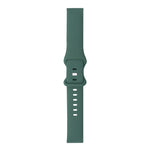 8-buckle Silicone Replacement Strap Watchband, For Huawei Watch GT 2 Pro 46mm, For Honor Magic Watch 2 42mm, For Honor Magic Watch 2 46mm, For Amazfit Pop