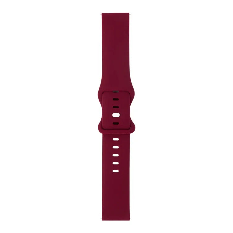 8-buckle Silicone Replacement Strap Watchband, For Amazfit Sport Watch / Sport Watch 2S, For Garmin Vivoactive 3