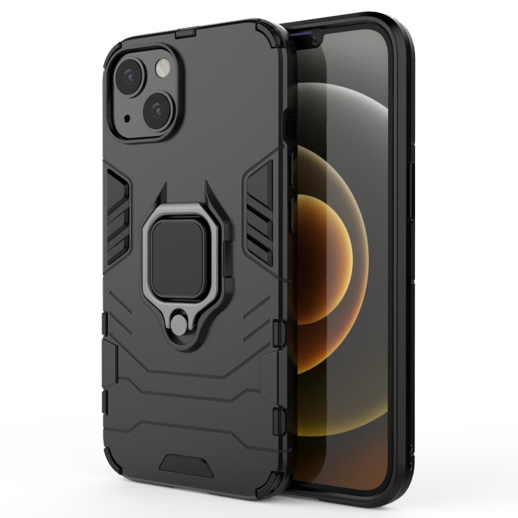 Shockproof PC + TPU Protective Case with Magnetic Ring Holder, For iPhone 13 mini, For iPhone 13, For iPhone 13 Pro, For iPhone 13 Pro Max