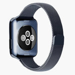 Milan Loopback Small Waist Replacement Watchband For Apple Watch Series, 7 41mm / 6 & SE & 5 & 4 40mm / 3 & 2 & 1 38mm, 7 45mm / 6 & SE & 5 & 4 44mm / 3 & 2 & 1 42mm