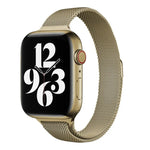 Milan Loopback Small Waist Replacement Watchband For Apple Watch Series, 7 41mm / 6 & SE & 5 & 4 40mm / 3 & 2 & 1 38mm, 7 45mm / 6 & SE & 5 & 4 44mm / 3 & 2 & 1 42mm
