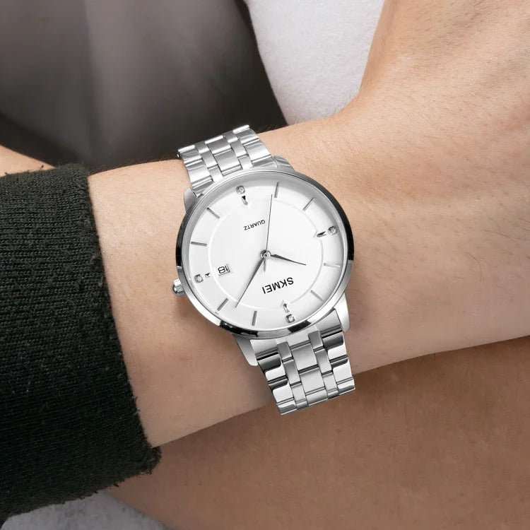 SKMEI 1801 Men Casual Calendar Quartz Watch
