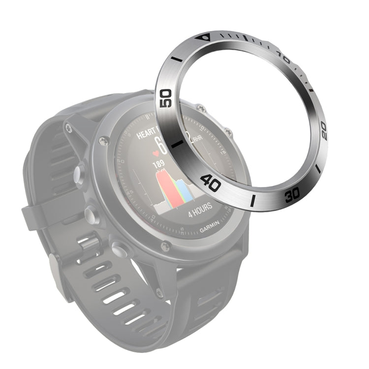 Smart Watch Steel Bezel Ring, A Version, For Garmin Fenix 3/3 HR, For Garmin Fenix 5X/5X Plus, For Garmin Fenix 5, For Garmin Fenix 6/6 Pro/ 6 Sapphire