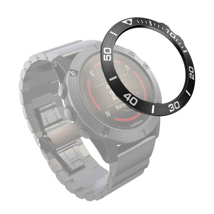 Smart Watch Steel Bezel Ring, A Version, For Garmin Fenix 3/3 HR, For Garmin Fenix 5X/5X Plus, For Garmin Fenix 5, For Garmin Fenix 6/6 Pro/ 6 Sapphire