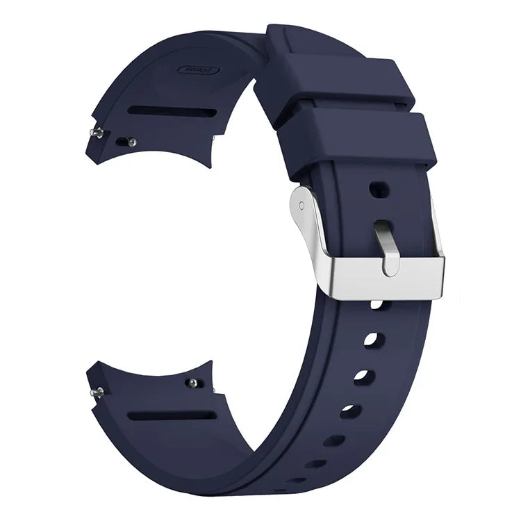 Silicone Replacement Strap Watchband, For Samsung Galaxy Watch4 40mm, For Samsung Galaxy Watch4 44mm, For Samsung Galaxy Watch4 Classic 42mm, For Samsung Galaxy Watch4 Classic 46mm