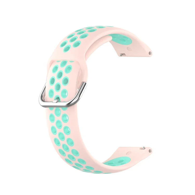 Two-color Silicone Replacement Strap Watchband, For Samsung Galaxy Watch4 40mm, For Samsung Galaxy Watch4 44mm, For Samsung Galaxy Watch4 Classic 42mm