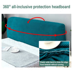 Polar Fleece Elastic Full Covered Headboard Dust Cover, 120cm, 150cm, 180cm, 200cm, 220cm