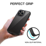 Ming Shield Hybrid Frosted Transparent PC + TPU Scratchproof Shockproof Case, For iPhone 13 mini, For iPhone 13, For iPhone 13 Pro, For iPhone 13 Pro Max