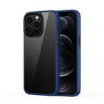 Ming Shield Hybrid Frosted Transparent PC + TPU Scratchproof Shockproof Case, For iPhone 13 mini, For iPhone 13, For iPhone 13 Pro, For iPhone 13 Pro Max