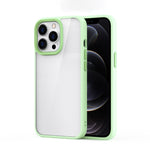 Ming Shield Hybrid Frosted Transparent PC + TPU Scratchproof Shockproof Case, For iPhone 13 mini, For iPhone 13, For iPhone 13 Pro, For iPhone 13 Pro Max