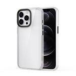 Ming Shield Hybrid Frosted Transparent PC + TPU Scratchproof Shockproof Case, For iPhone 13 mini, For iPhone 13, For iPhone 13 Pro, For iPhone 13 Pro Max