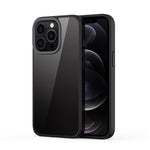 Ming Shield Hybrid Frosted Transparent PC + TPU Scratchproof Shockproof Case, For iPhone 13 mini, For iPhone 13, For iPhone 13 Pro, For iPhone 13 Pro Max