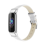 For Fitbit Luxe Leather Replacement Strap Watchband, S, L