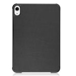Custer Texture 3-Fold Holder Smart Leather Tablet Case, For iPad mini 6 / mini 2024, For iPad mini 6