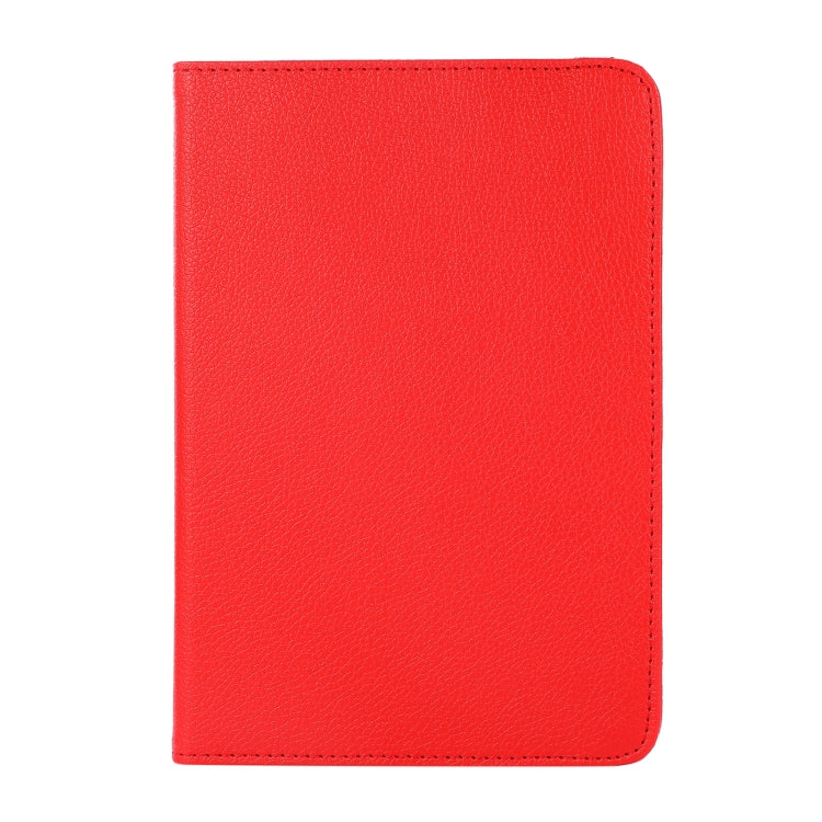 360 Degree Rotation Litchi Texture Flip Leather Case with Holder, For iPad mini 6 / mini 2024