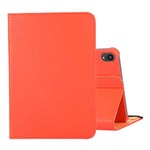 360 Degree Rotation Litchi Texture Flip Leather Case with Holder, For iPad mini 6 / mini 2024