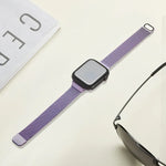 Small Waist Dual Section Milan Replacement Watchband For Apple Watch Series, 7 45mm / 6 & SE & 5 & 4 44mm / 3 & 2 & 1 42mm, 7 41mm / 6 & SE & 5 & 4 40mm / 3 & 2 & 1 38mm
