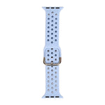 Silicone Replacement Watchband For Apple Watch Series, 7 45mm / 6 & SE & 5 & 4 44mm / 3 & 2 & 1 42mm