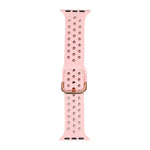 Silicone Replacement Watchband For Apple Watch Series, 7 41mm / 6 & SE & 5 & 4 40mm / 3 & 2 & 1 38mm