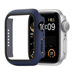 Shockproof PC+Tempered Glass Protective Case with Packed Carton For Apple Watch 44mm(Orange), For Apple Watch Series 6 / 5 / 4 / Watch SE 44mm, For Apple Watch Series 6 & SE & 5 & 4 44mm, For Apple Watch Series 3 & 2 & 1 42mm