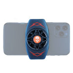 X-13 Snap-type Silent Cold Wind Mobile Phone Radiator for Mobile Phones within 90mm Width, X-13