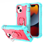 PC + Rubber 3-layers Shockproof Protective Case with Rotating Holder, For iPhone 13 mini, For iPhone 13, For iPhone 13 Pro, For iPhone 13 Pro Max