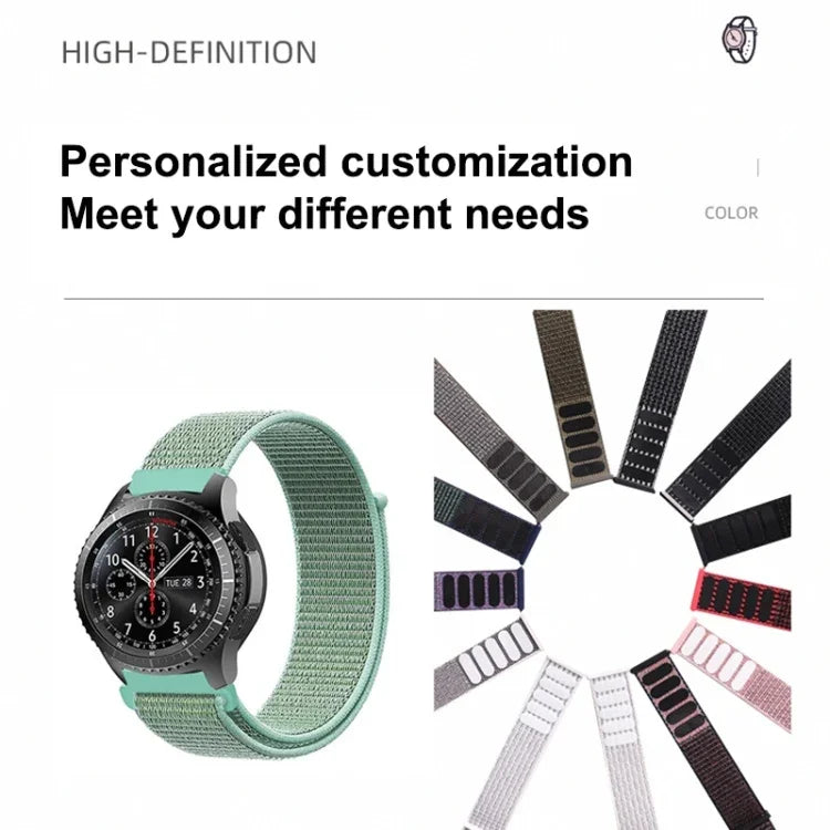 Nylon Loop Replacement Strap Watchband, For Samsung Galaxy Watch4 Classic/Watch4