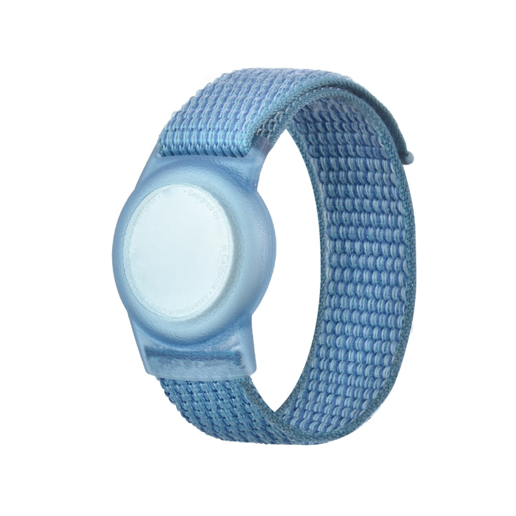 Anti-scratch Shockproof Nylon Bracelet Strap TPU Protective Cover Case, For AirTag