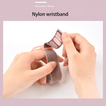 Anti-scratch Shockproof Nylon Bracelet Strap TPU Protective Cover Case, For AirTag