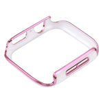Dual-color Electroplating PC Protective Watch Case, For Apple Watch Series 6 / 5 / 4 / Watch SE 44mm, For Apple Watch Series 3 & 2 & 1 42mm, For Apple Watch Series 6 / 5 / 4 / Watch SE 40mm