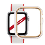 Dual-color Electroplating PC Protective Watch Case, For Apple Watch Series 6 / 5 / 4 / Watch SE 44mm, For Apple Watch Series 3 & 2 & 1 42mm, For Apple Watch Series 6 / 5 / 4 / Watch SE 40mm